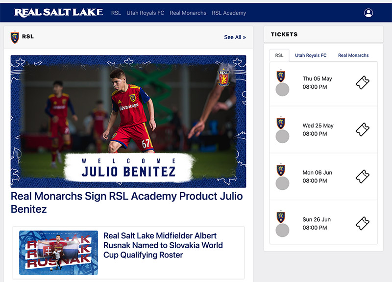 RSL.com New Layout